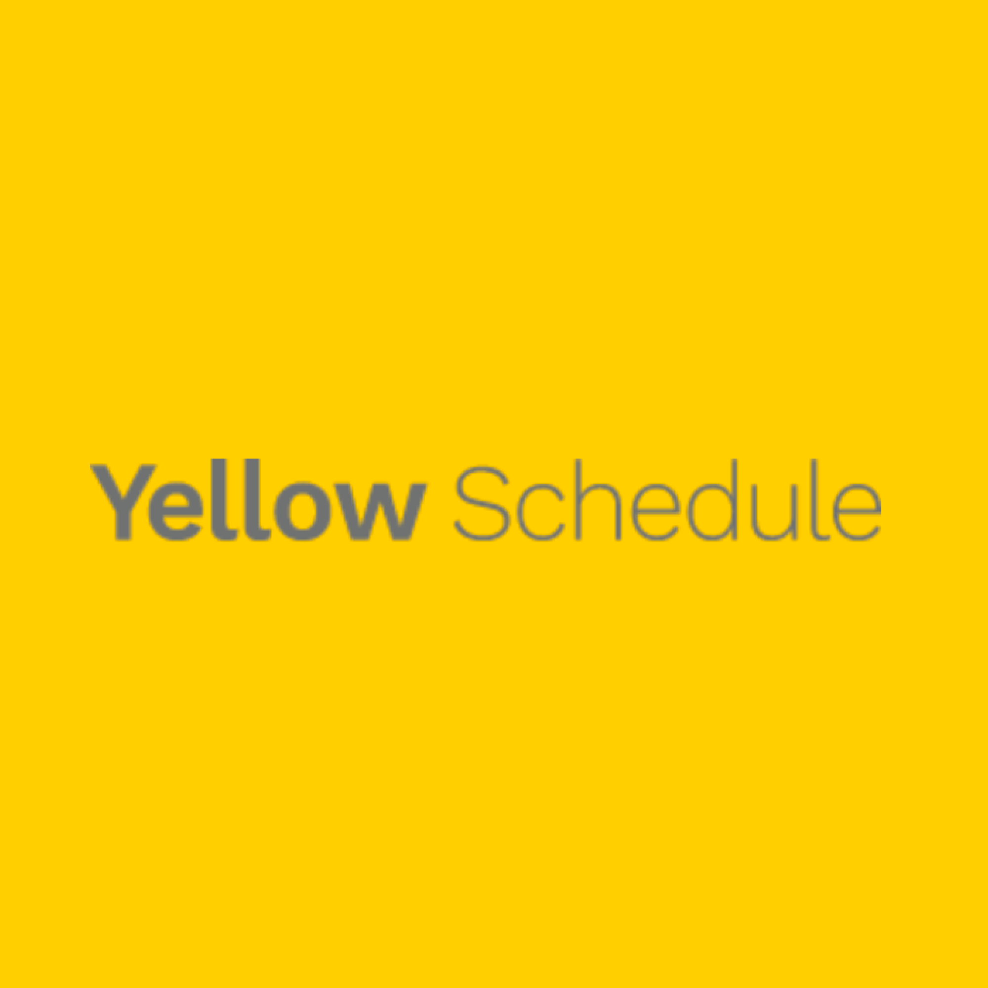 YellowSchedule logo